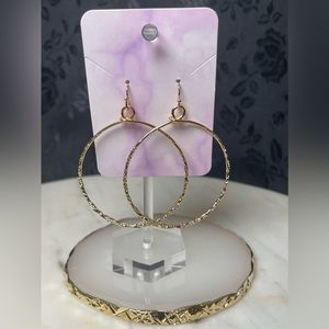 Brand New Gold Hoop Earrings